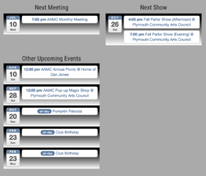 2026 Parlor Magic Show